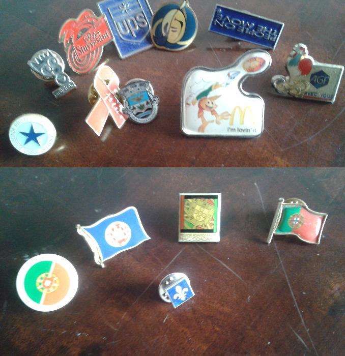 PIN'S, Alfinetes e emblemas de coleção - Avião, Varig, Honda...