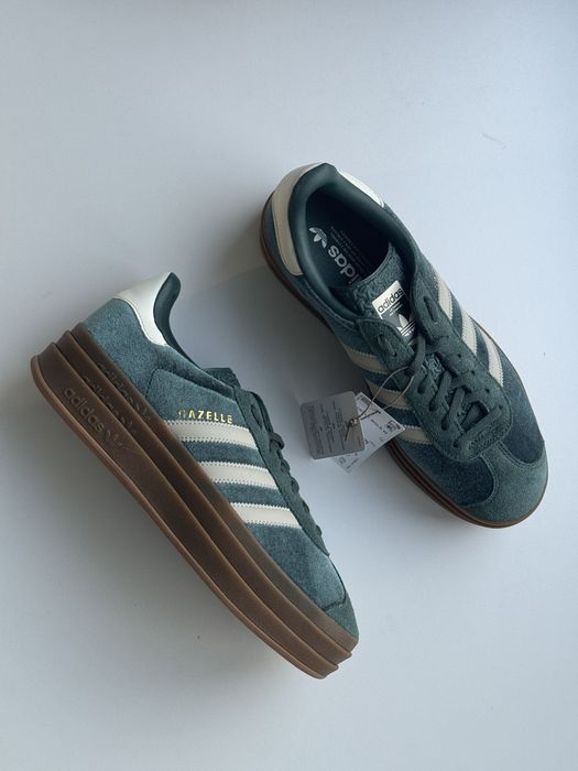 Оригинал 100% / Кроссовки Adidas GAZELLE BOLD SHOES, EUR 41 1/2