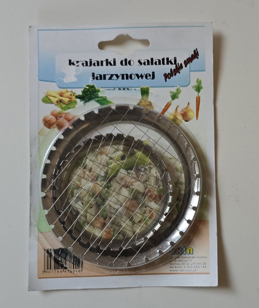 Krajacz do sałatki  jarzynowej 2 szt w opakowaniu