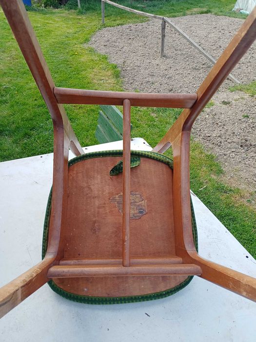 Krzesło fabryka Głuchołaski PRL Hałas