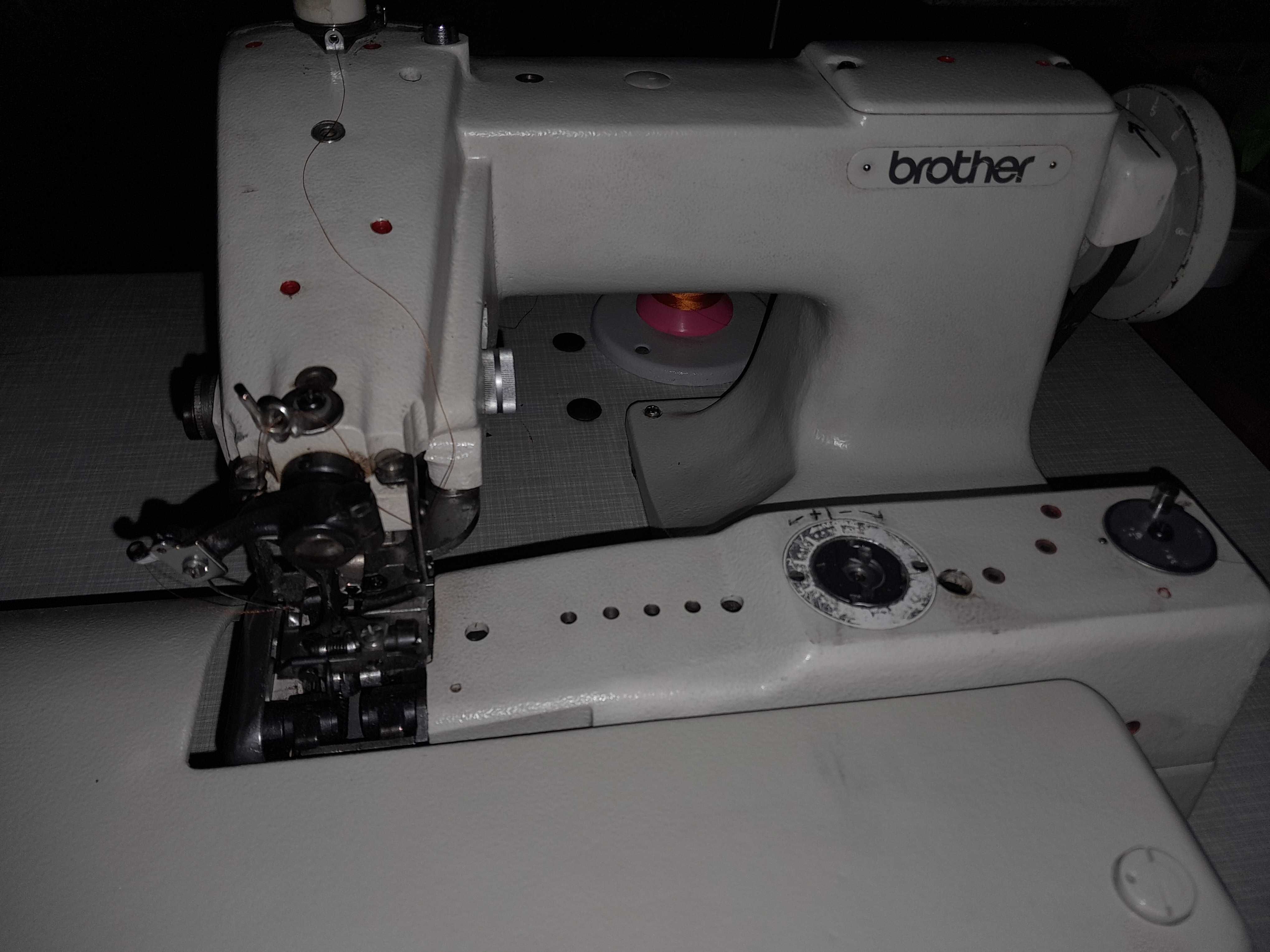 Maquina industrial bainha invisível brother