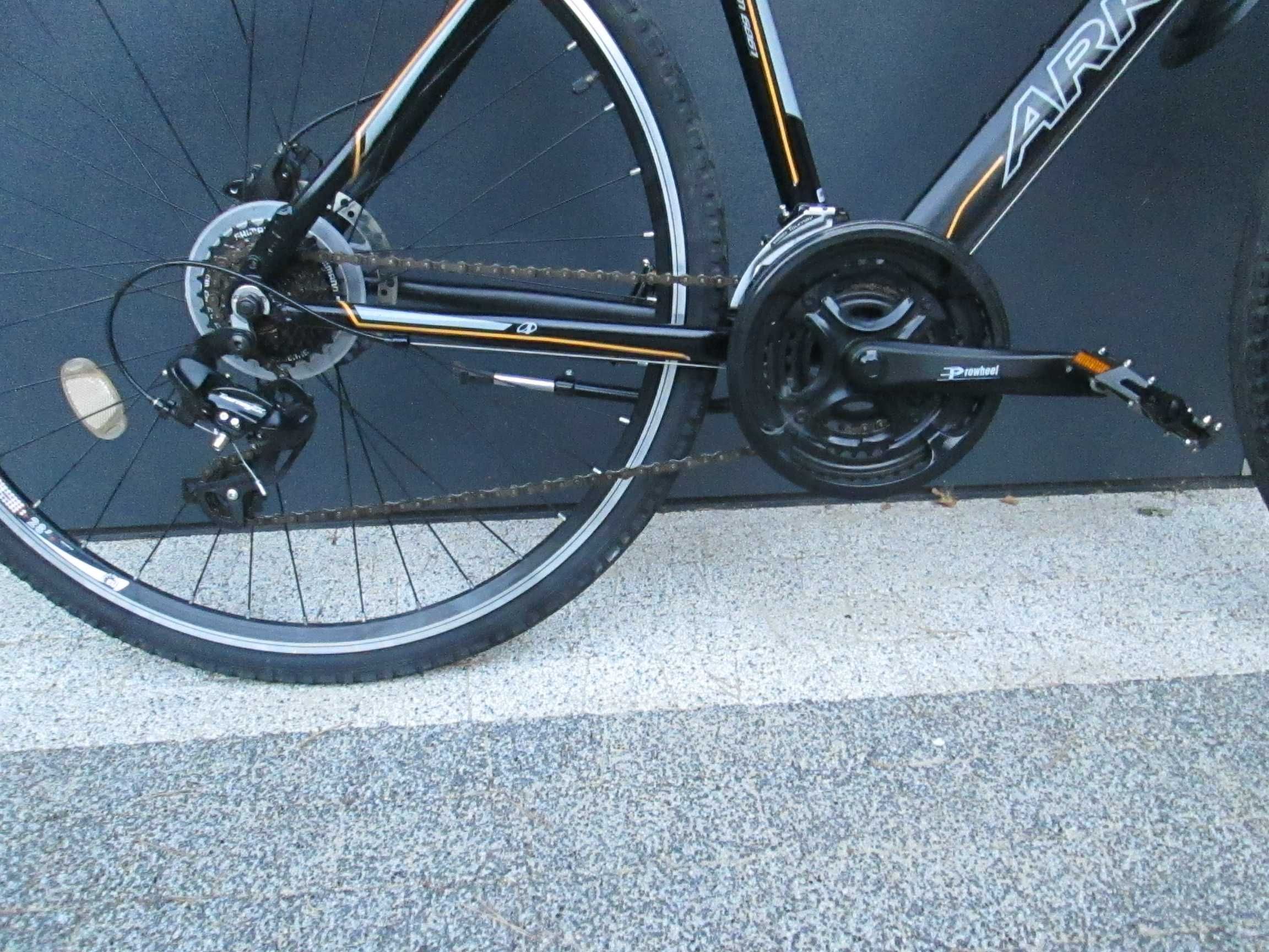 Fajny rower krossowy ARKUS SAFARI DISC Shimano hydraulika 49 cm.