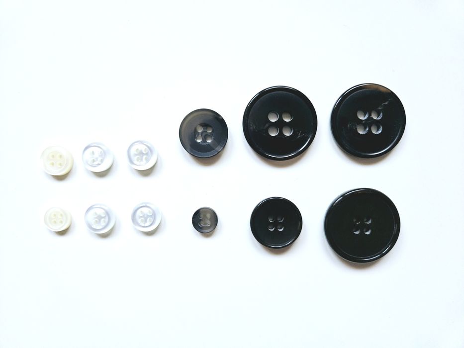 Guziki do koszuli marynarki płaszcza Zara