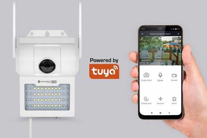 Kamera Wi-Fi zewnętrzna Kruger&Matz Connect C80 Tuya