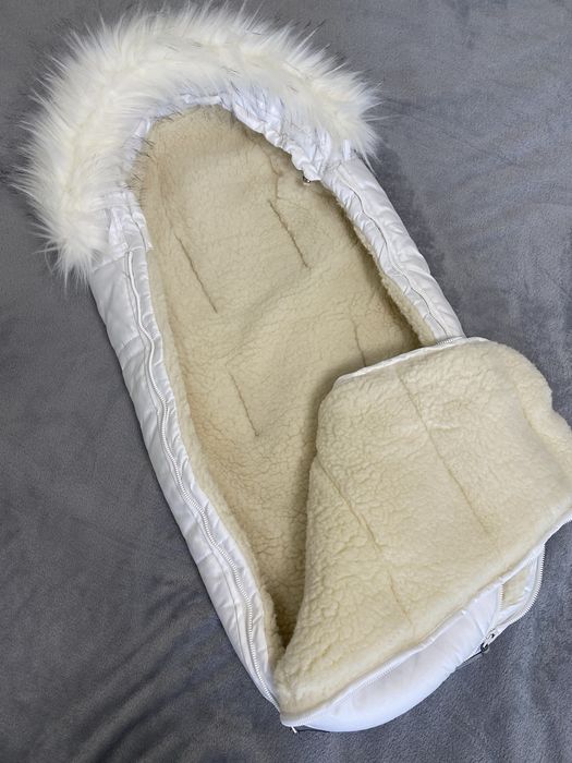 Конверт DoRechi на овчині, зимовий конверт для дівчинки, хлопчика