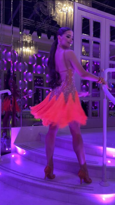 Sukienka do łaciny latino turniejowa