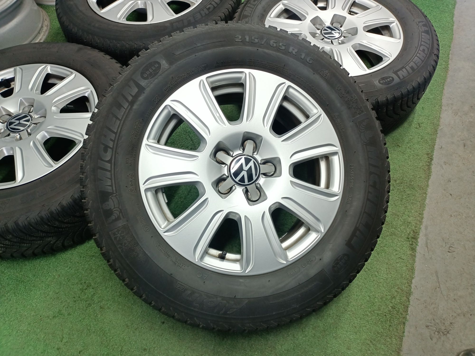 Koła 16" felgi 5x112 et33 opony 215/65/16 VW Tiguan Wysyłka