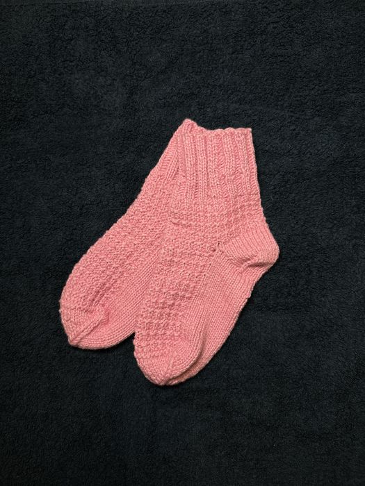 Вязанные носки ручной работы