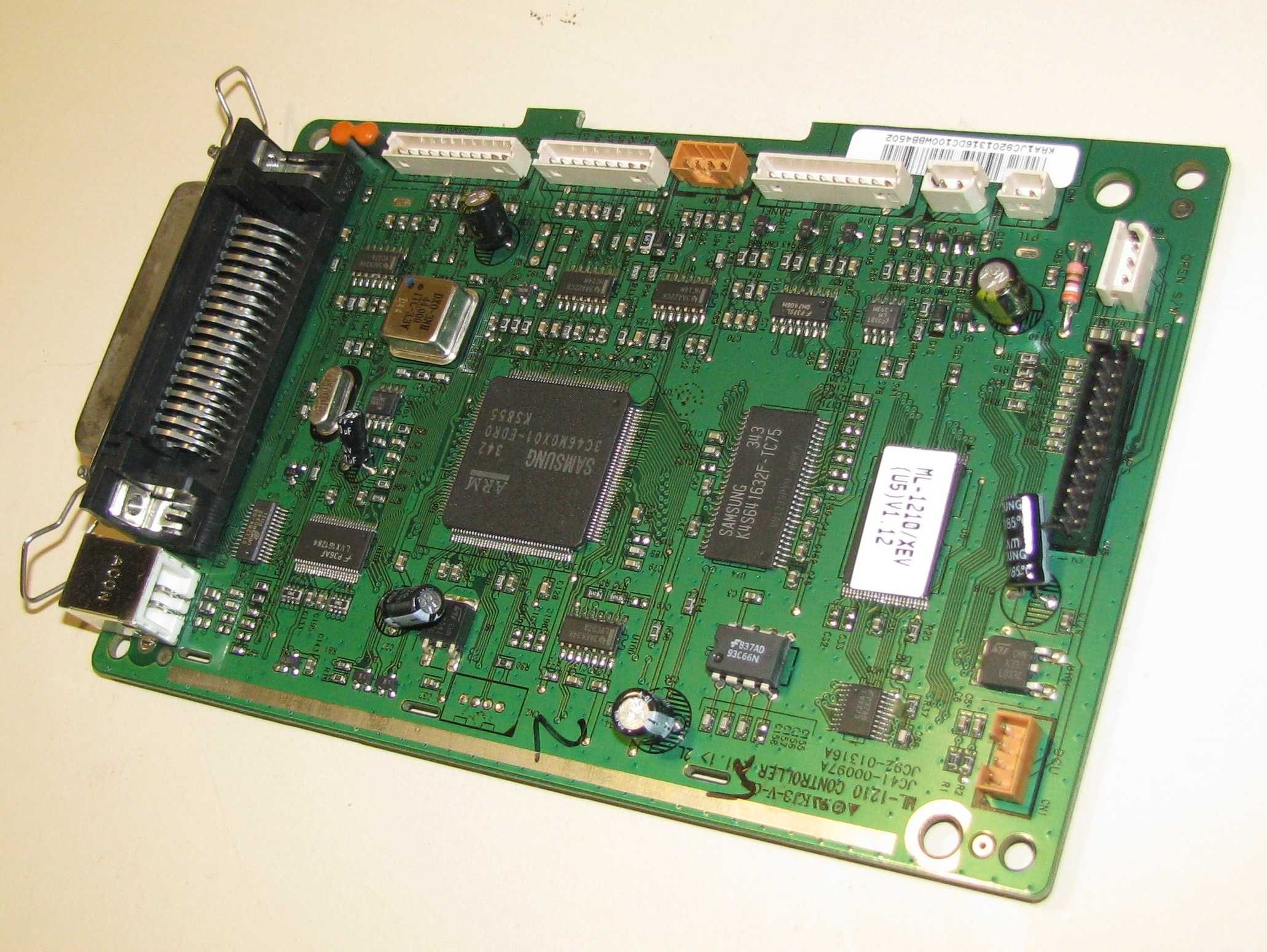 Плата форматера Samsung ML -1210, рабочая.