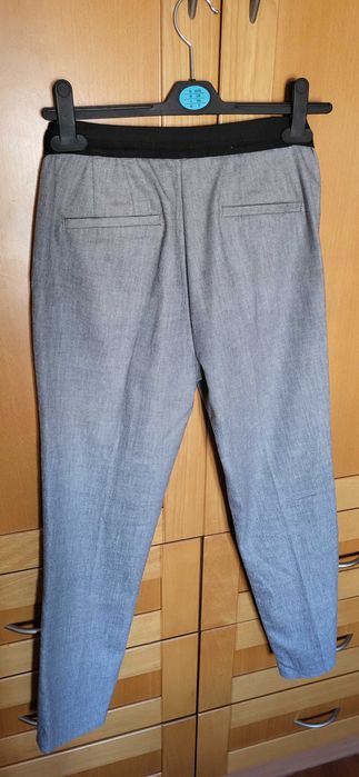 Calças Zara azuis / cinzentas