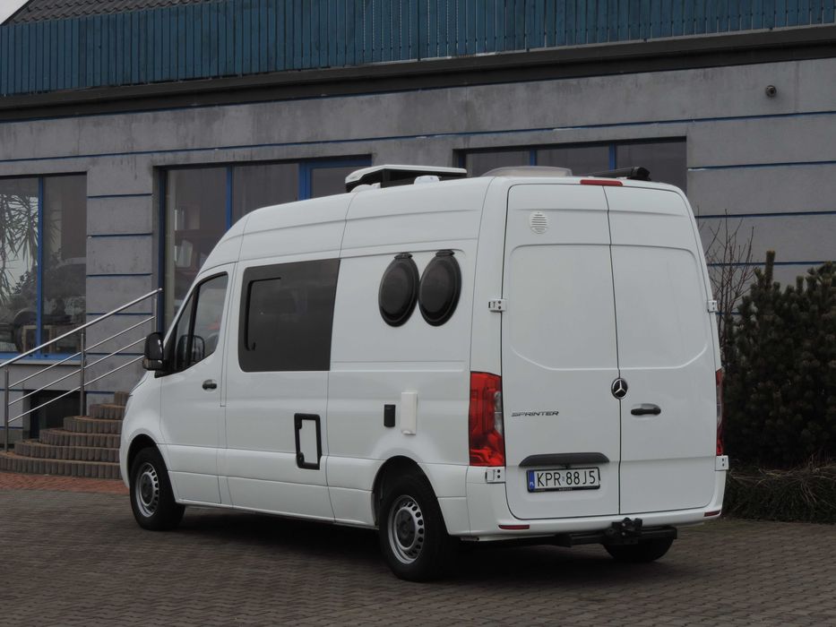 Wynajmę Campervan Sprinter Kamper 4 osobowy 2x ISOFIX Klima Postojowa