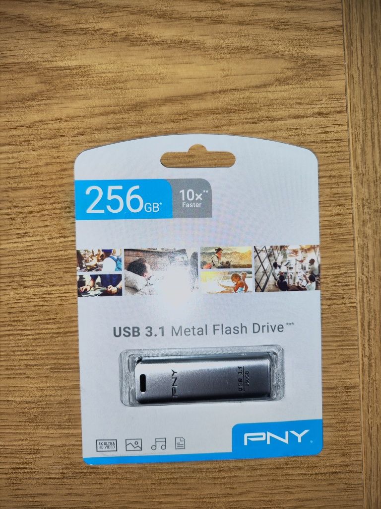Pen Pny USB Elite Steel 3.1 256Gb