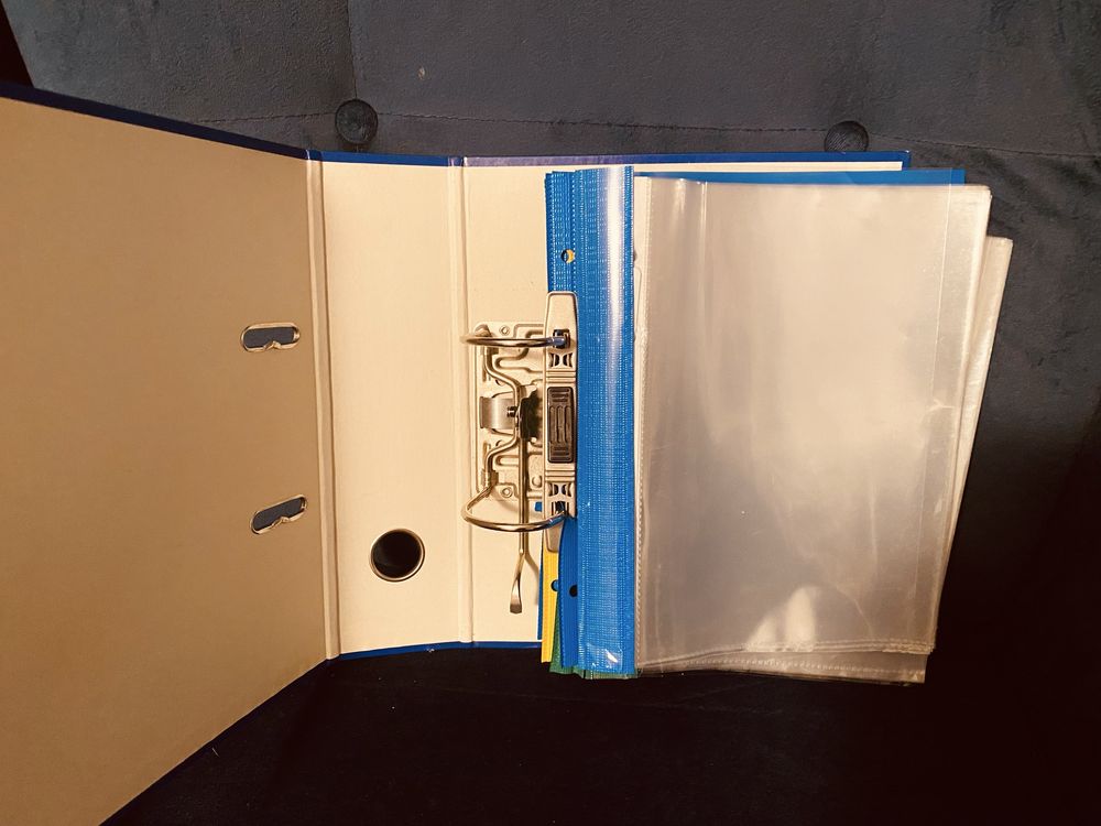 Segregator A5 + 100 koszulek