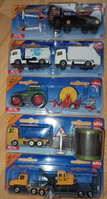 Pojazdy resoraki Siku