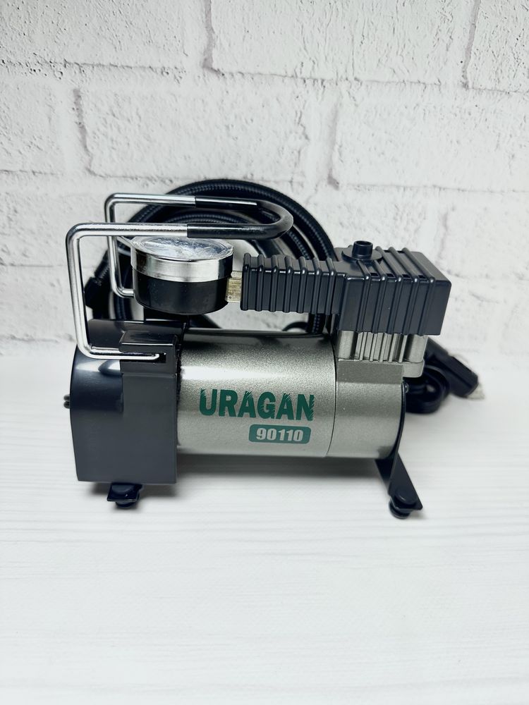 Автомобильный компрессор насос Uragan 90110