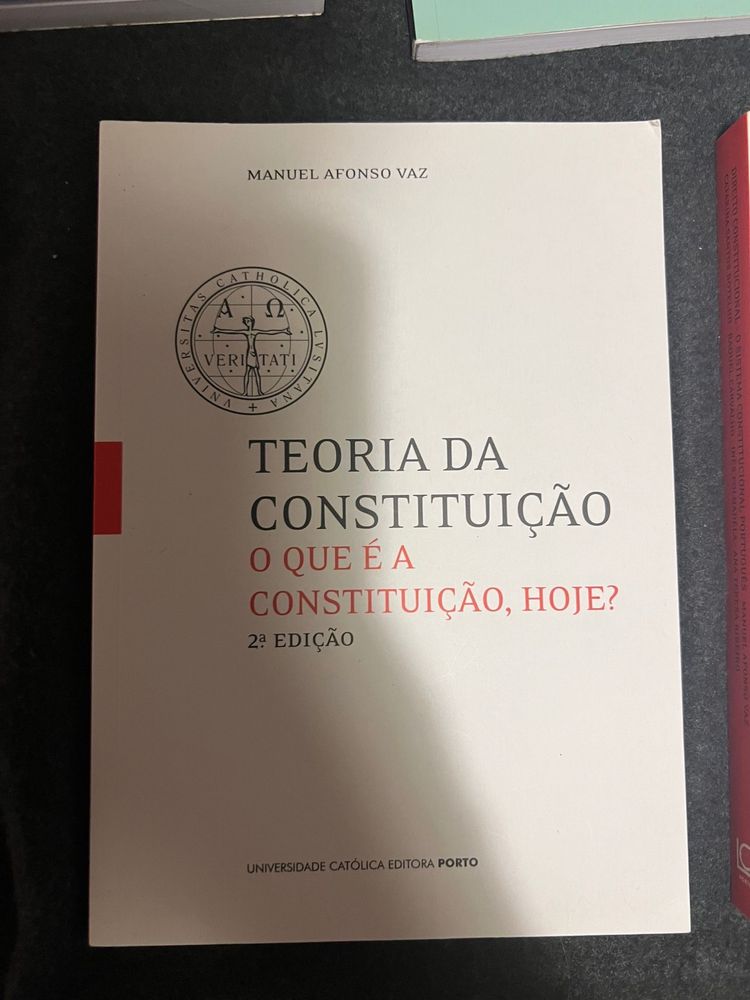 Pack Direito Constitucional ou venda individual ucp  (NOVO- Nao usado)