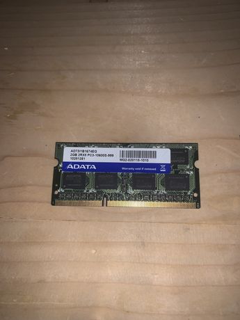 Оперативна пам‘ять SODIMM для ноутбука 2 gb DDR3-1333