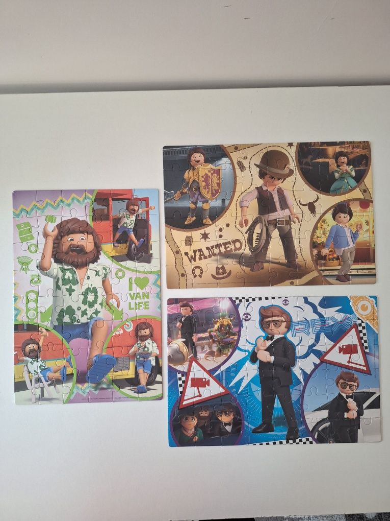 Puzzle playmobil The Movie Clementoni
