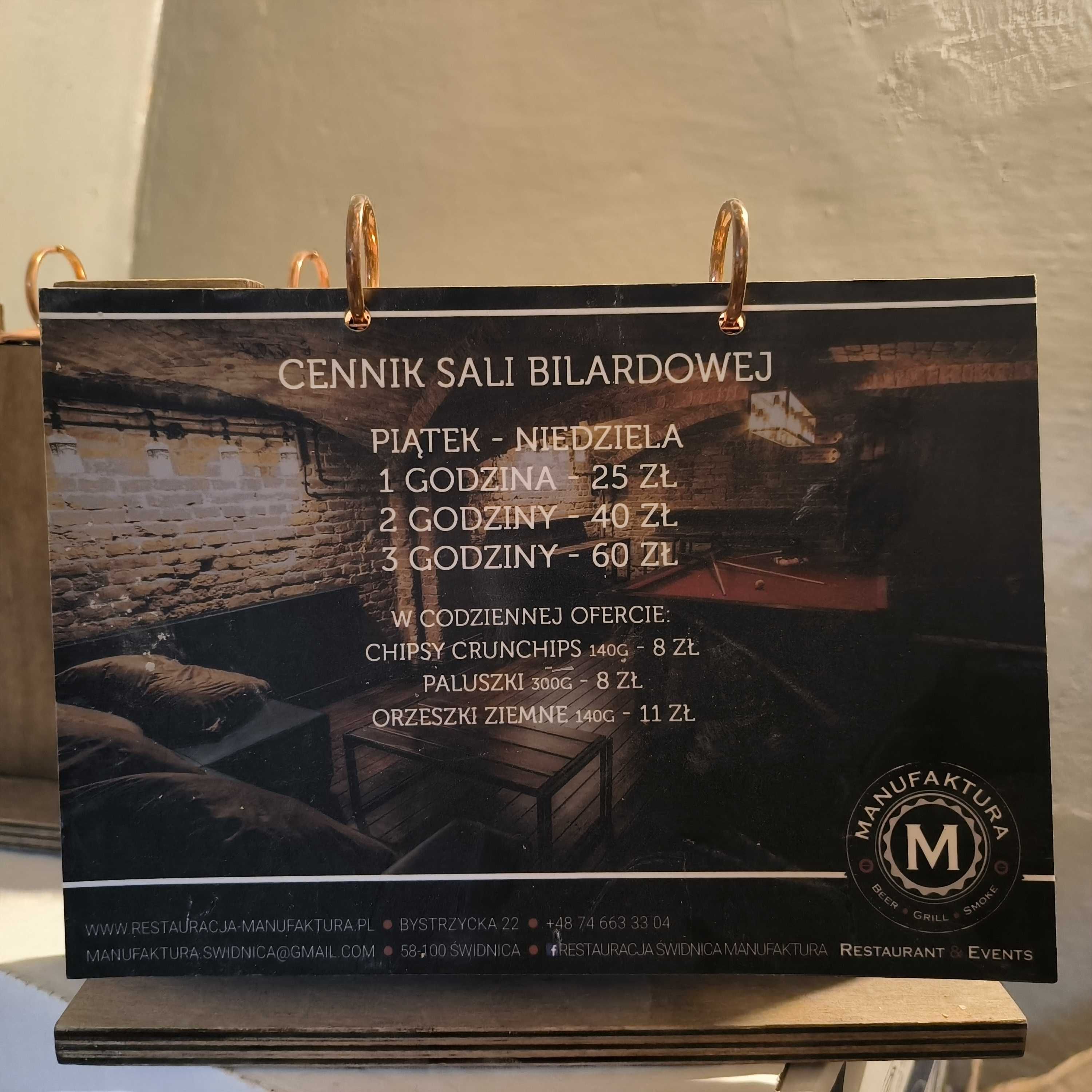 Stand reklamowy, stojak na przyprawy, podkładka pod menu