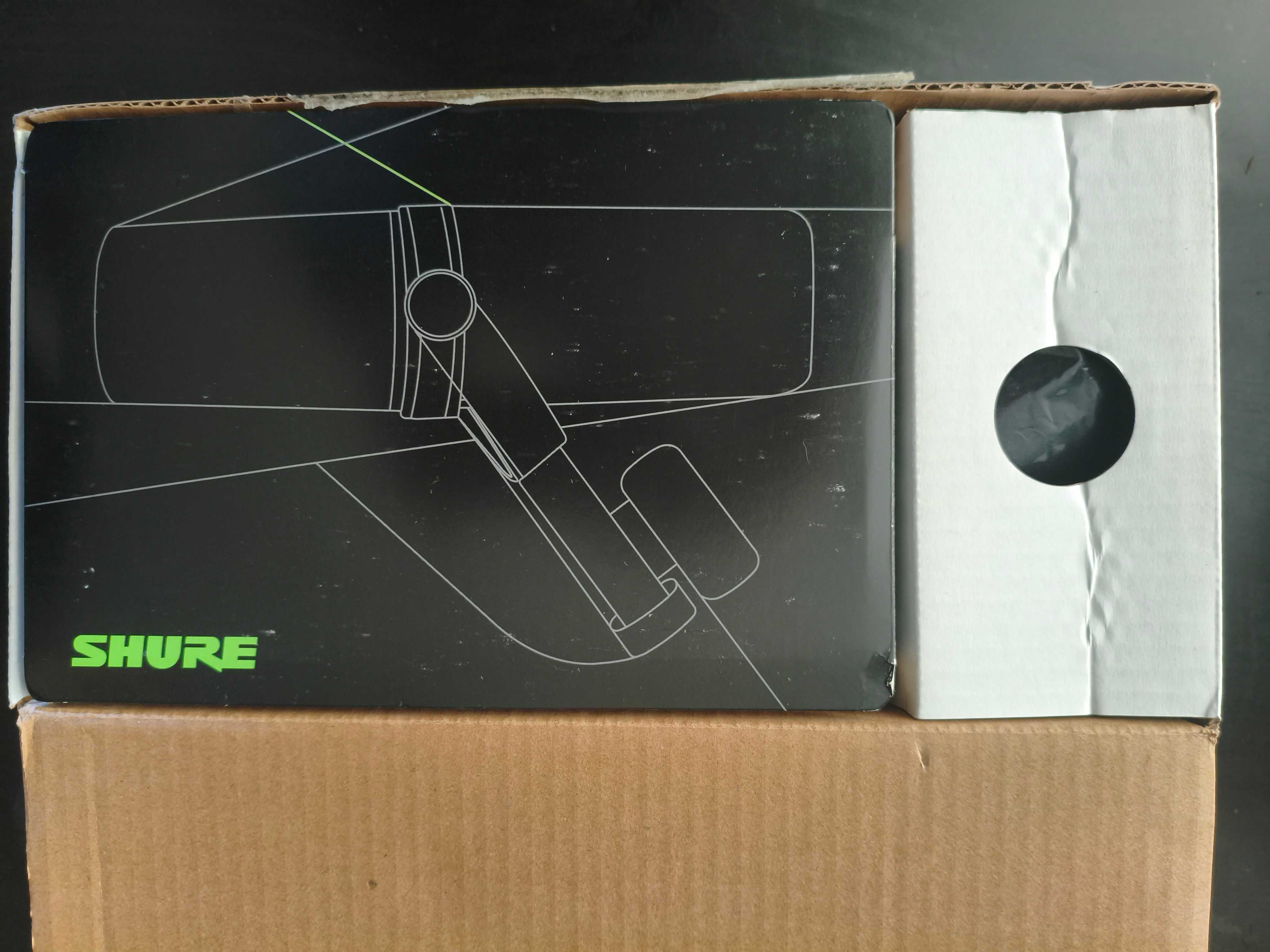 Mikrofon Shure sm7db dynamiczny wokalowy kardioidalny uszkodzony