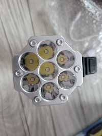 Latarka mocna led usb