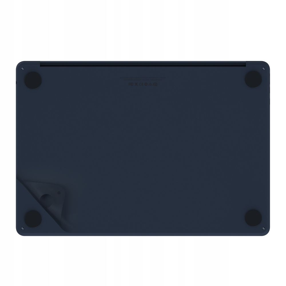 Folia do MacBook Air 13 M2 2022 Skin Set Midnight skin 2w1 góra dół