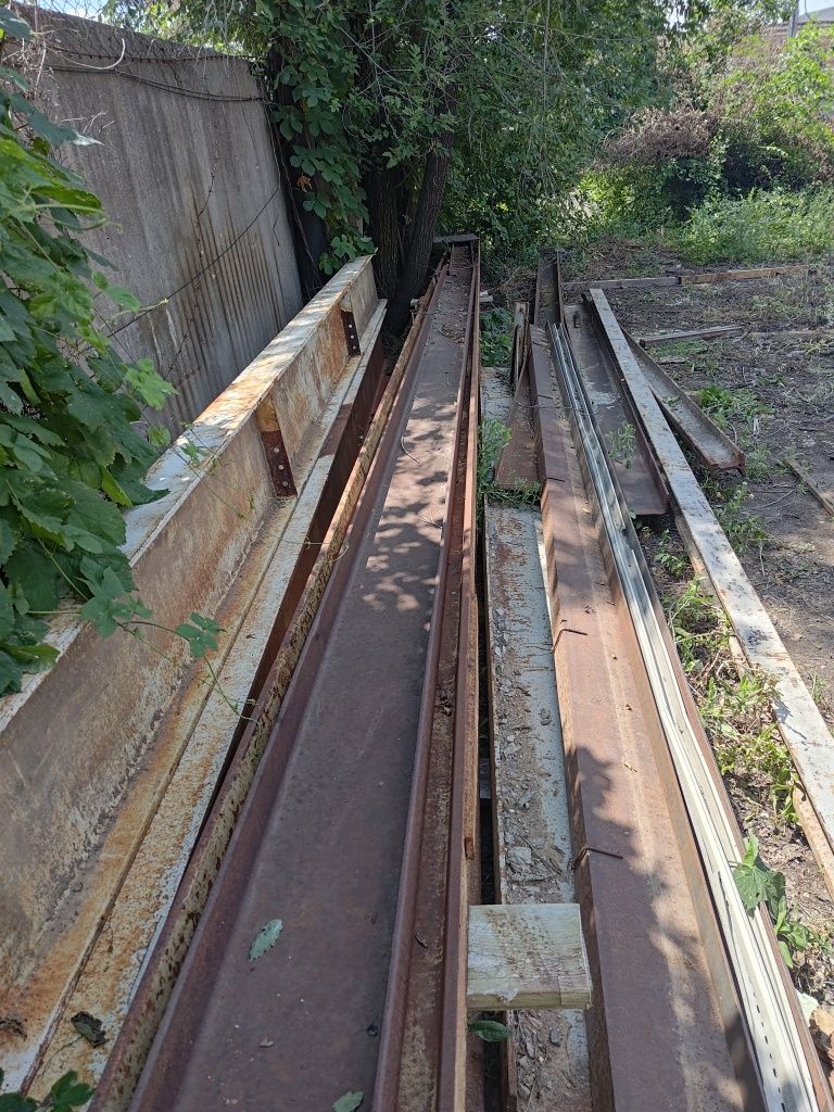 Балка двотаврова 8, 10, 12, 14, 16, 18, 20 та більше, до 60-ої.