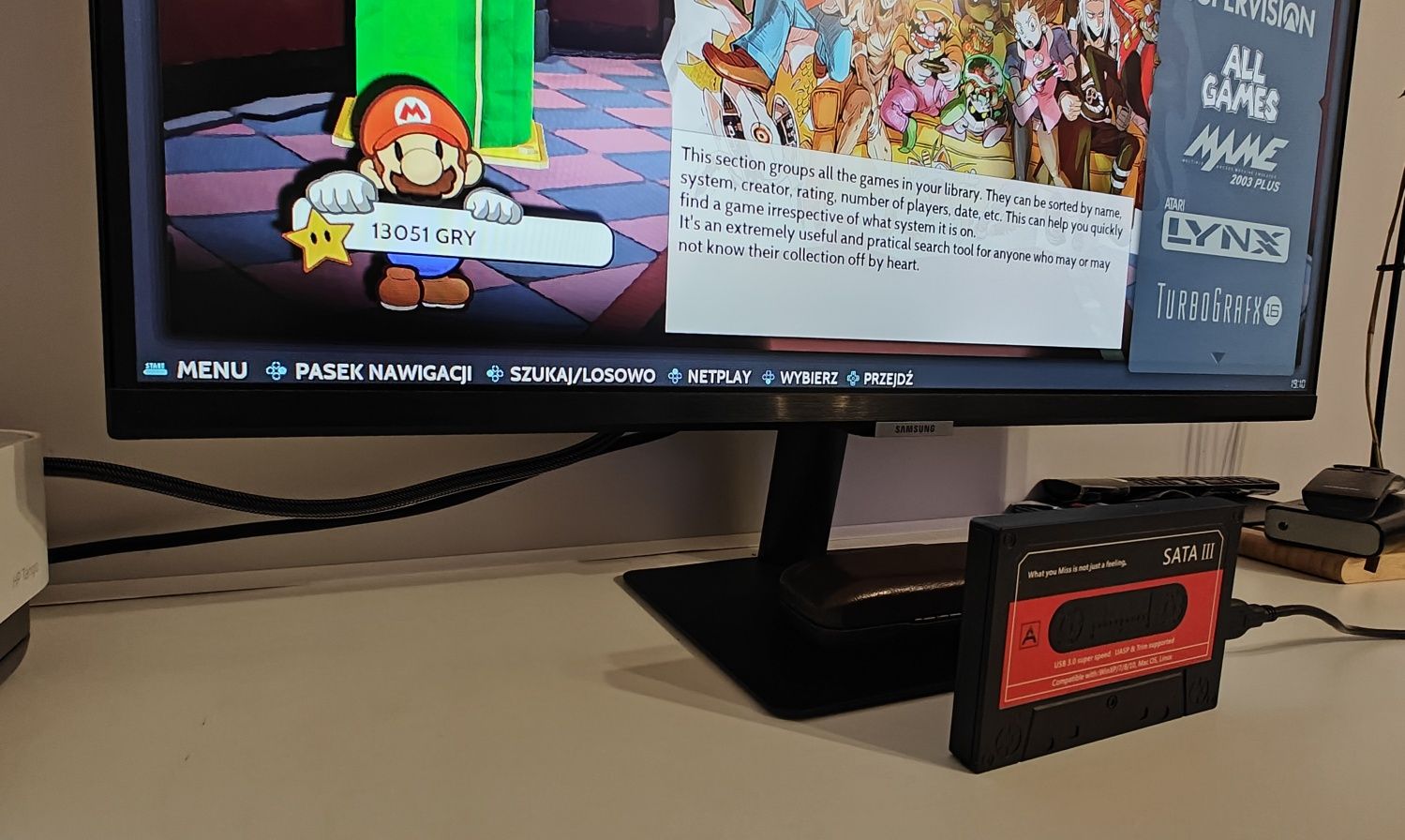 Dysk z retro GRAMI! Emulatory gotowe do grania