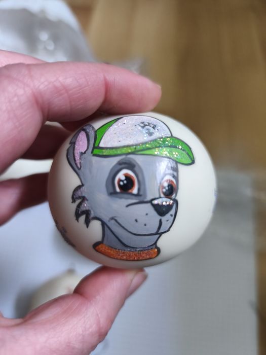 Bombki psi patrol ręcznie malowane