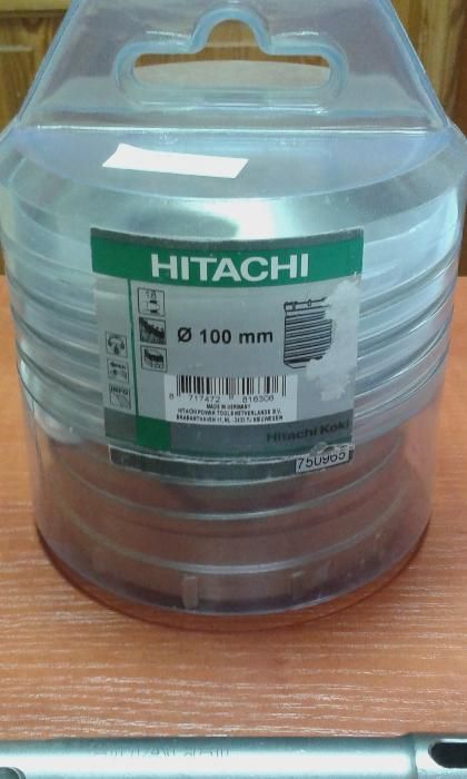 HITACHI koronka wiertarska 100mm otwornica węgliki spiekane PROFI