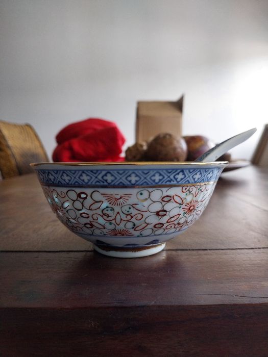 Taca e colher orientais