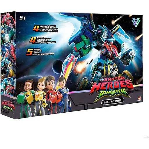 Ігровий набір Dinoster Метатрон 5 роботів  EU580101