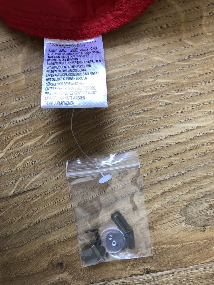 Spodnie damskie NOWE Amy Vermont Czerwone 46 XXL