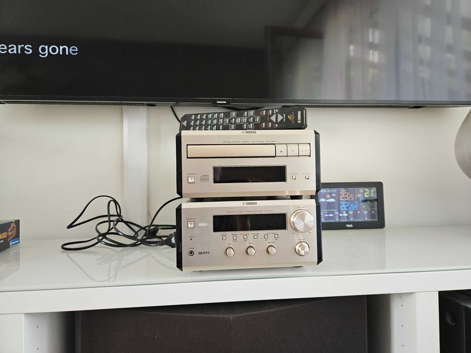 Wieza stereo cdx e400 Yamaha Pianocraft rx e 400 bluetooth szampański