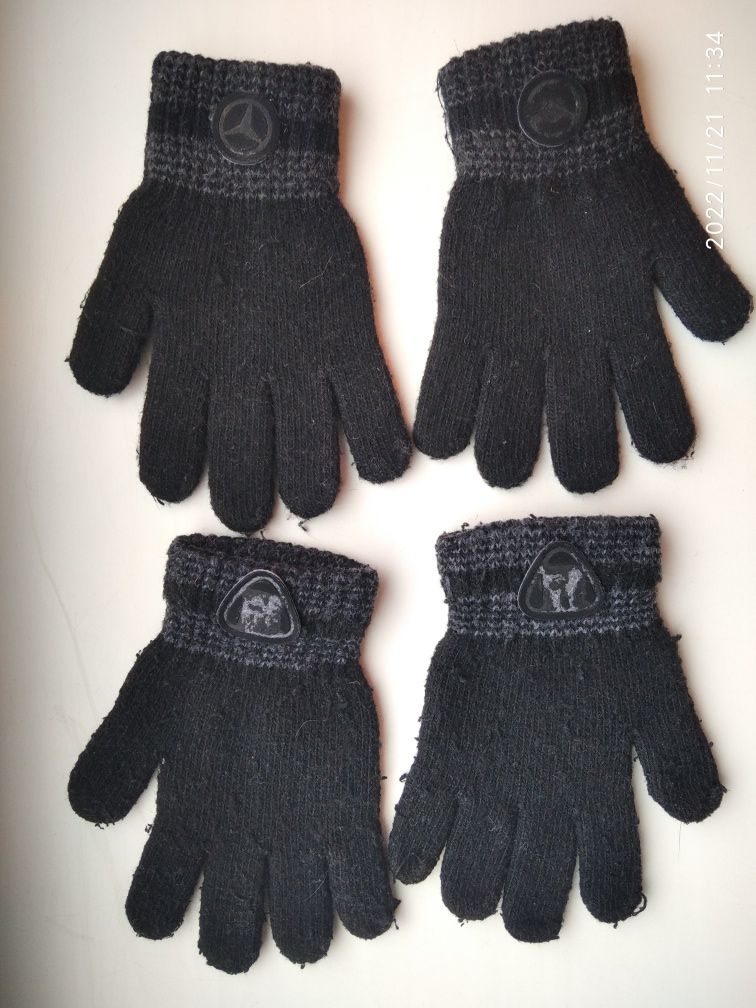 Перчатки рукавички на 7-9лет