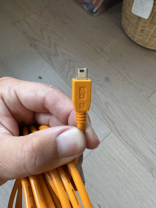 Kabel tether pro usb C - usb mini B