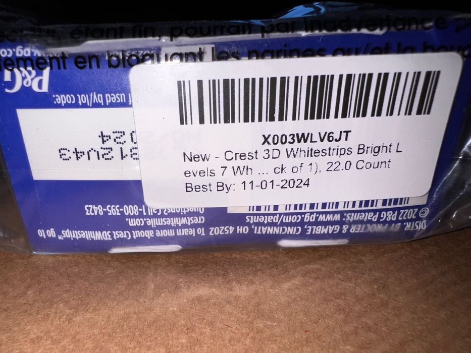 Paski Wybielające Crest 7 Levels oryginał z USA