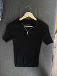 Футболка Massimo Dutti чорна S