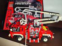 Конструктор Decool 3323 Fire engine Lego пожарная машина с подъемником