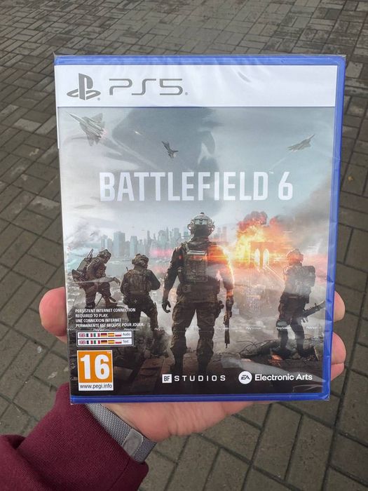 Нові диски Battlefield 6 Standard Edition PS5 | English