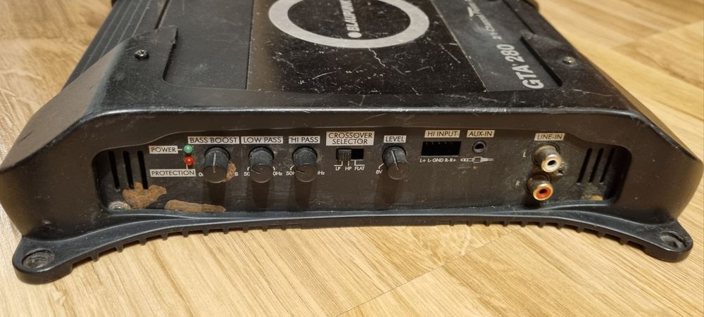 Wzmacniacz samochodowy Blaupunkt GTA 280, 2-kanałowy(2x75 - 1x210 RMS)