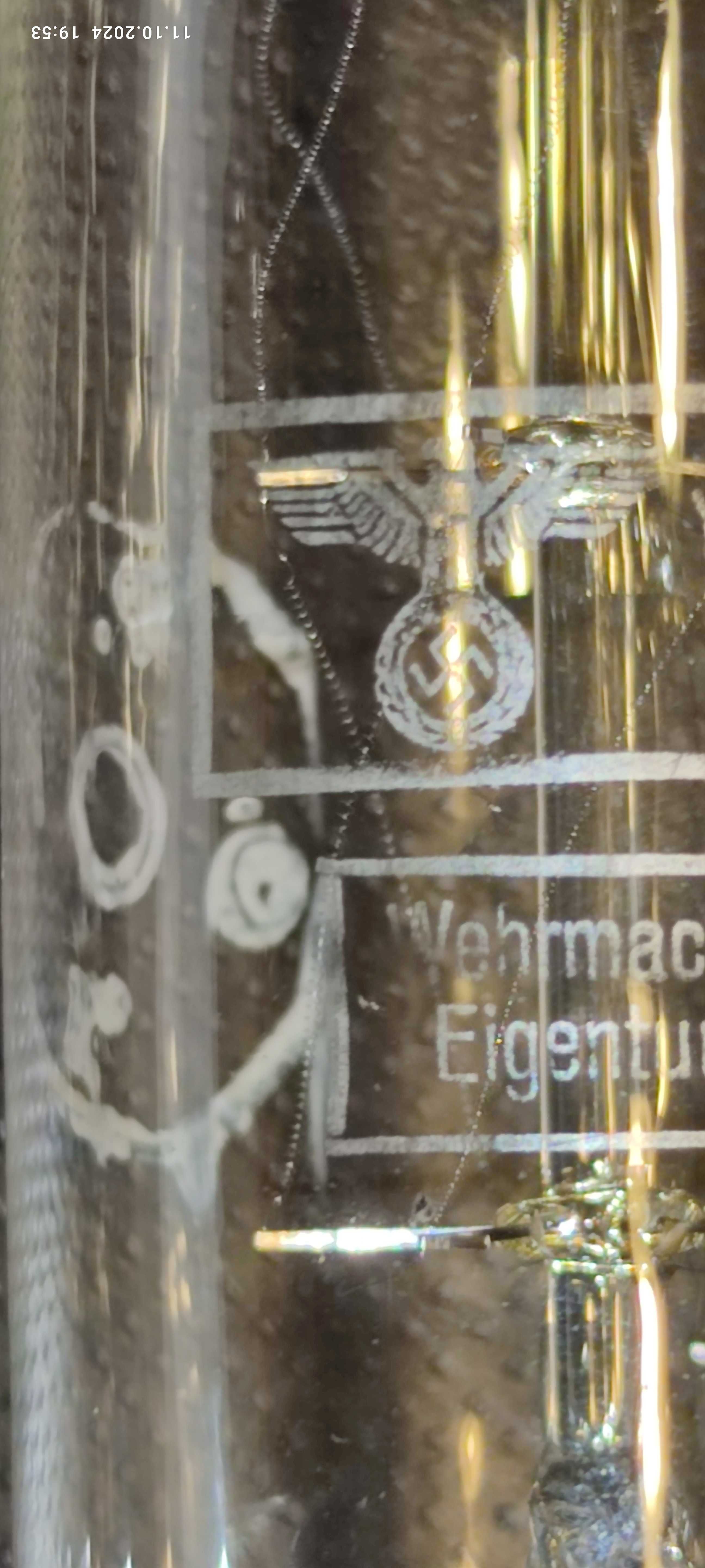 Lampa elektronowa Philips Miniwatt C3 2E6 Wehrmacht Eigentum