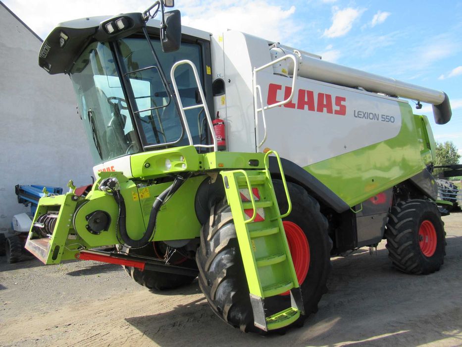 kombajn Claas Lexion 550 heder V660 lub V750