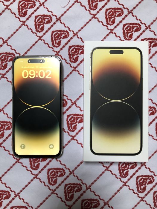 iPhone 14 Pro Max 128 GB – złoty - 85% kondycji