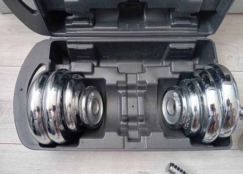 ZESTAW HANTLI 20kg  – idealny prezent dla MĘŻA Taty Chłopaka OKAZJA