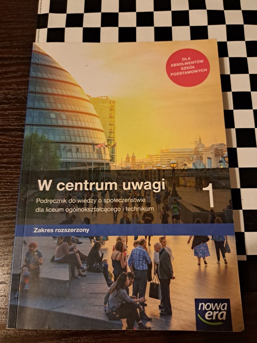 WOS W centrum uwagi 1 podręcznik, zakres rozszerzony