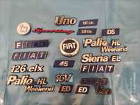 Fiat 126p ELEGANT Cinquecento  znak, emblemat, logo NOWE ORYG.