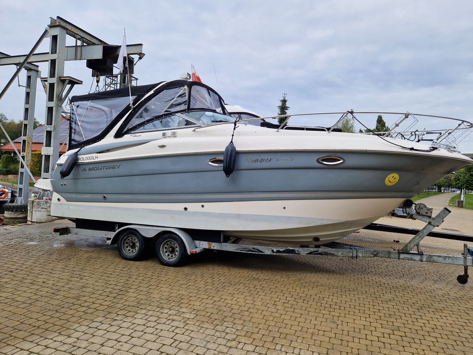 Sprzedam  zamienię jacht motorowy MONTEREY 270 Sport Cru