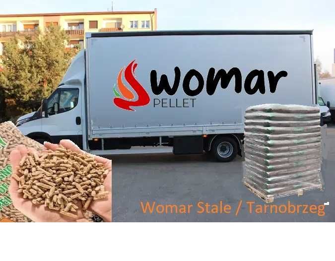Pellet drzewny 6 mm Eko Rafit kaloryczny A1 dostawa winda Womar