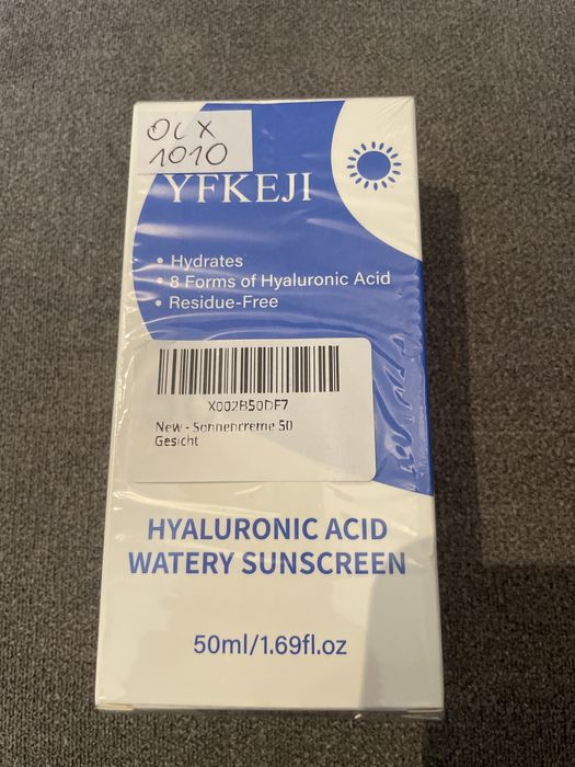 Hyaluronic Acid Watery Sunscreen krem do twarzy 50spf  50ml
